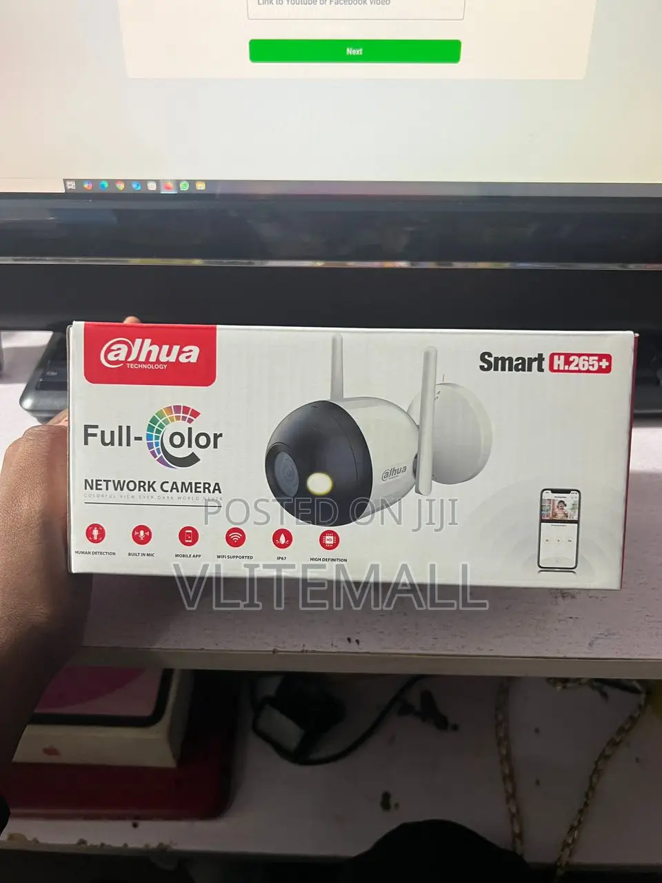 Dahua 2mp Fixed-Focal Wi-Fi Bullet Network Camera