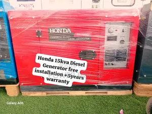 Tailgating Honda Diesel Generator 15kva Silent
