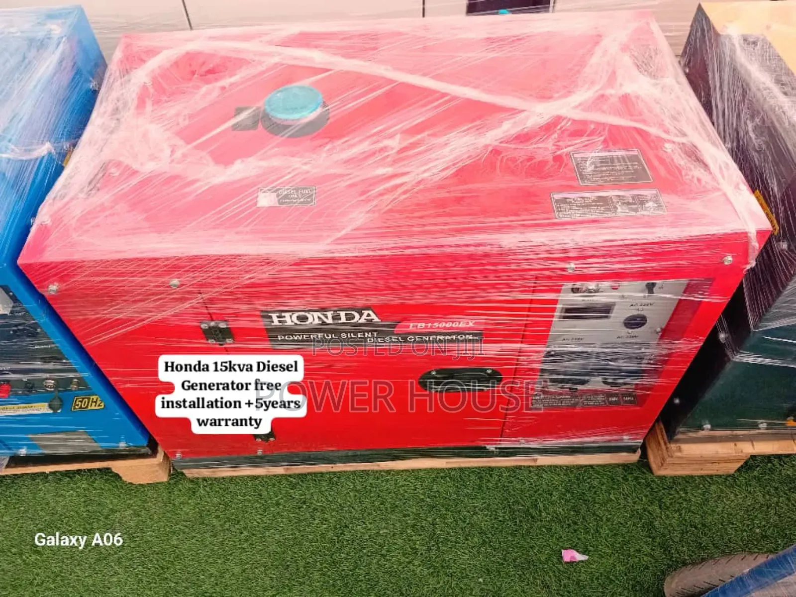 Cabin Power Honda Diesel Generator 15kva Silent