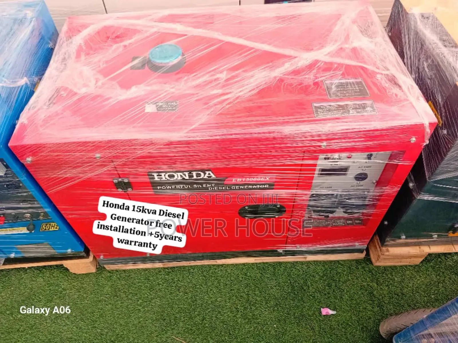 Garage Backup Honda Diesel Generator 15kva Silent