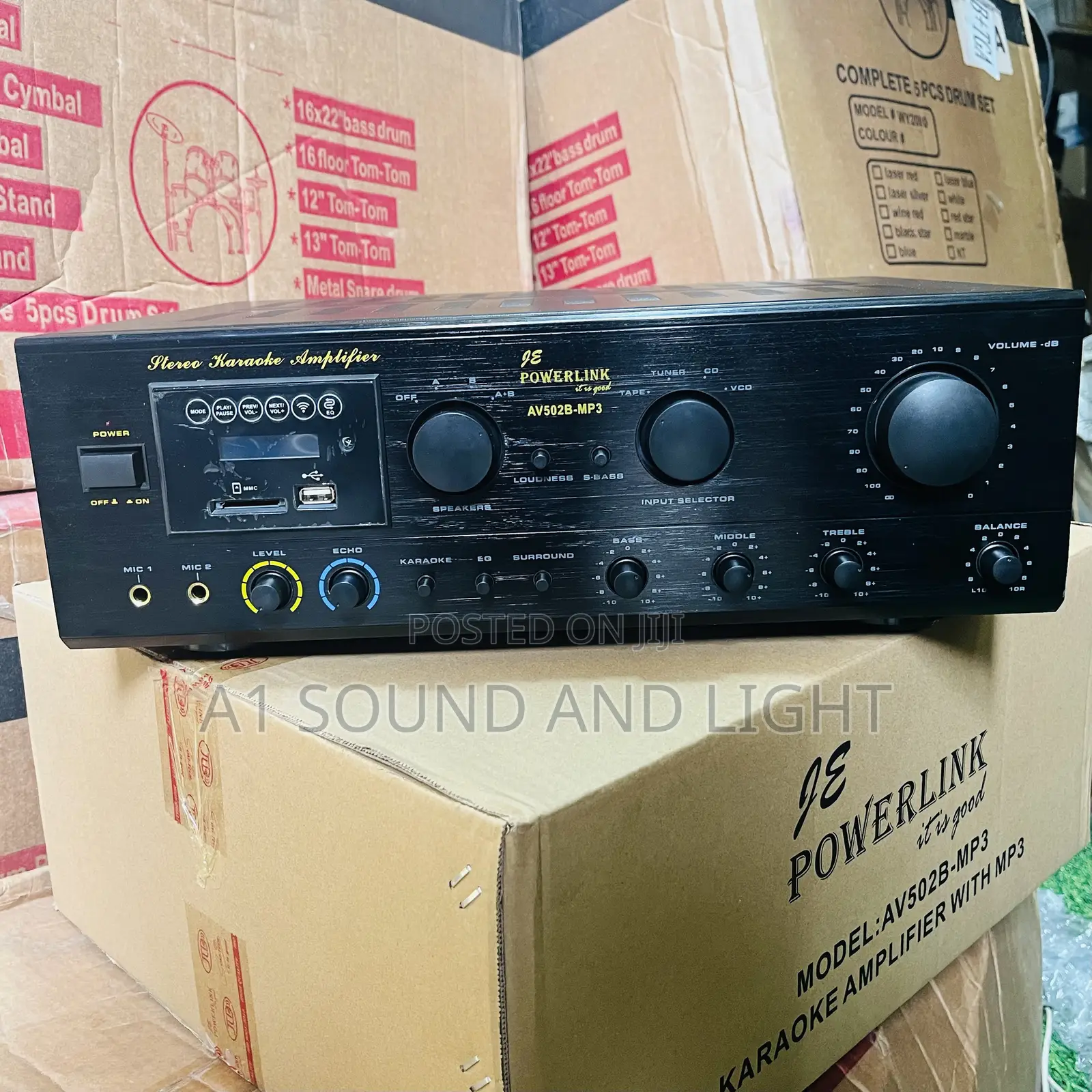 Powerlink Av502b - Mp3 Pa Amplifier