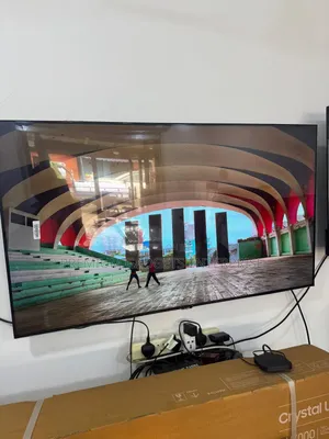 Samsung Purcolor 55" Used Crystal Uhd 4k Smart Tv Cu7000