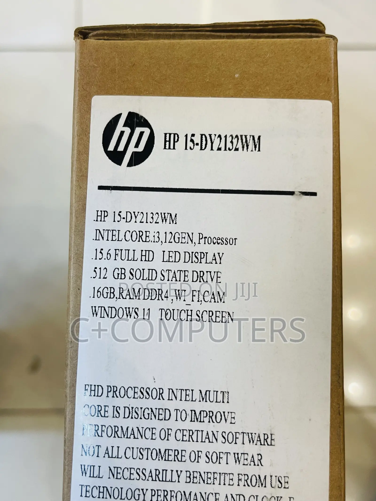 New Laptop HP 15 16GB Intel Core I3 SSD 512GB