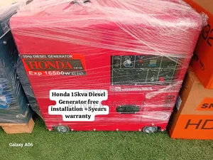 Quick Refill Honda Diesel Generator 15kva Silent