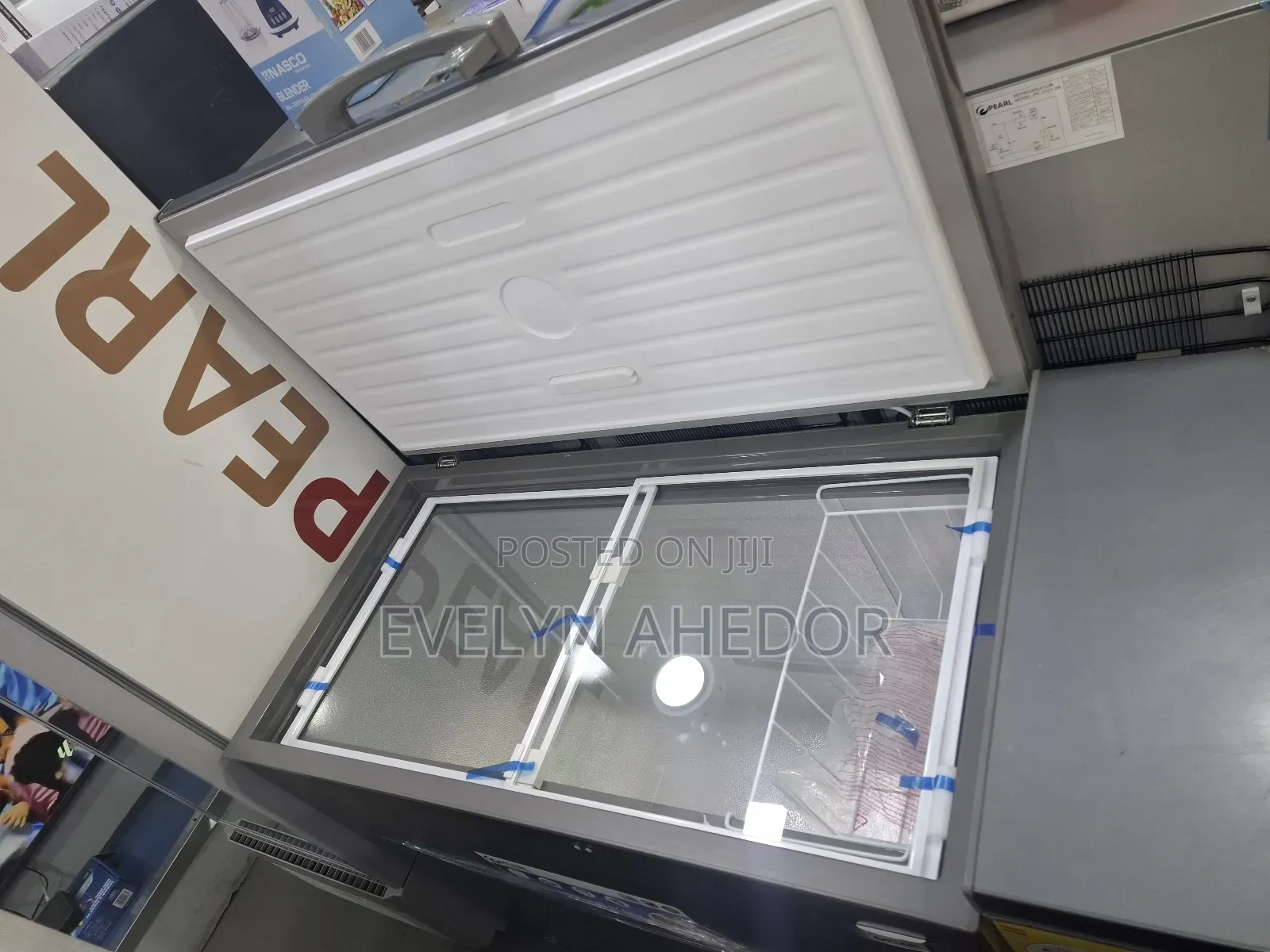 Pearl Chest Freezer With Sliding Glass for Sale Brand New