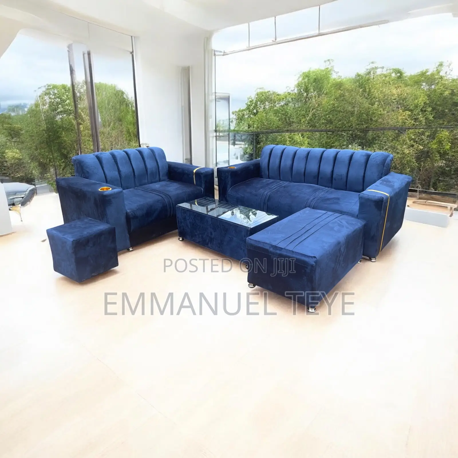 Brand New Luxury Sofa 3 in One and 2 in One Set