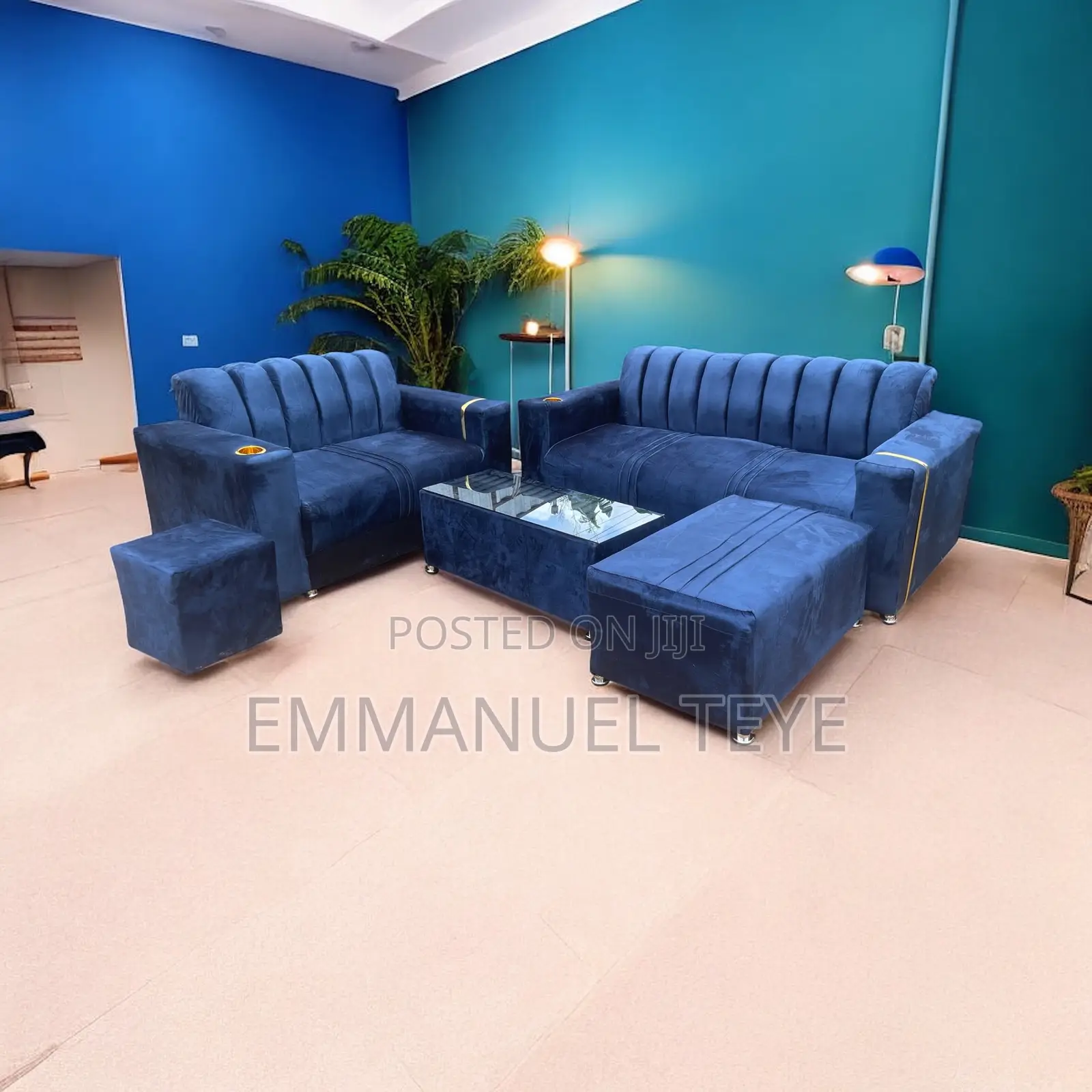 Brand New Luxury Sofa 3 in One and 2 in One Set