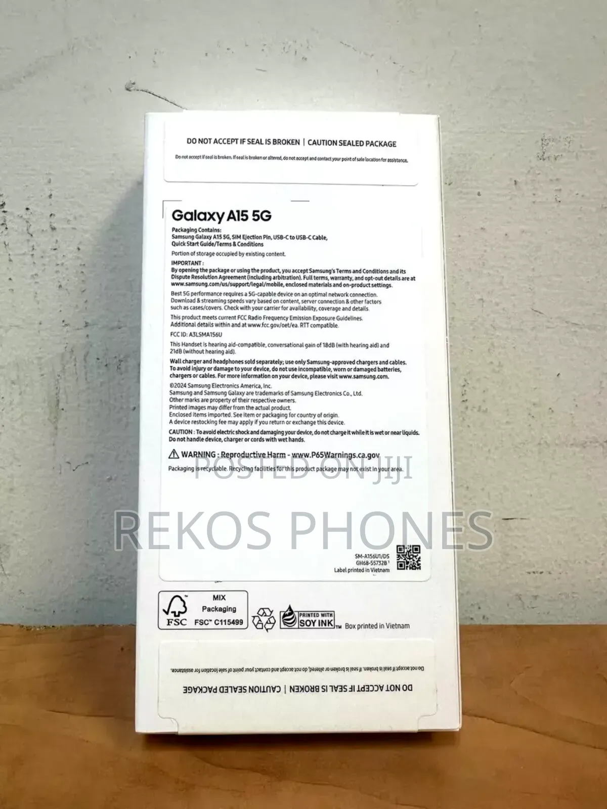 New Samsung Galaxy A15 128 GB Black