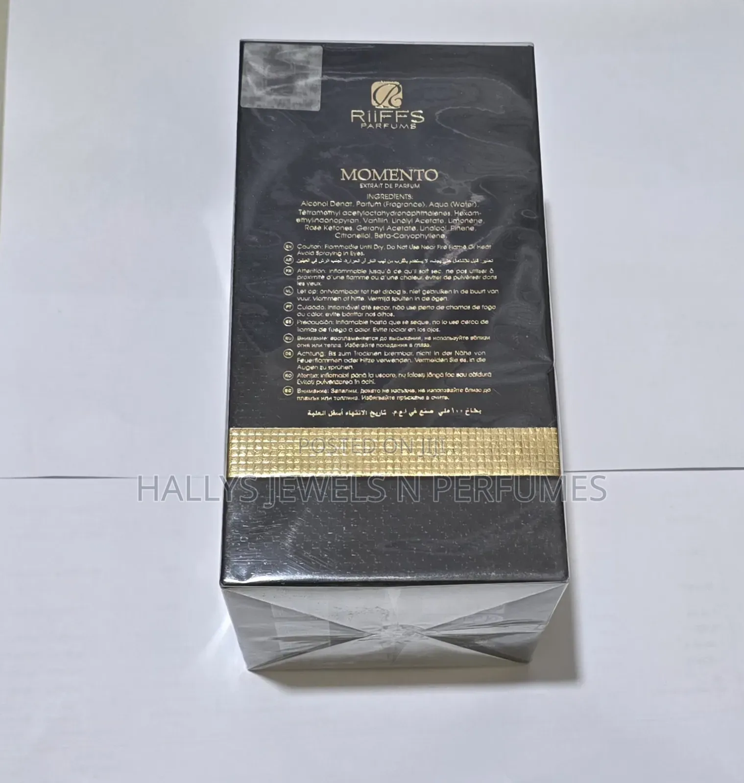 Momento Extrait De Parfum by Riiffs Perfumes, 100ml, Men's