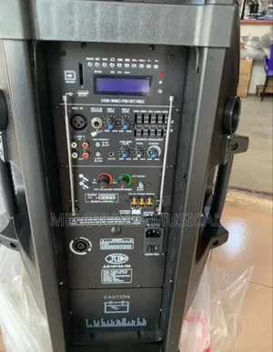 JLD 15inches Bluetooth Speaker With Two Microphones and a Stand
