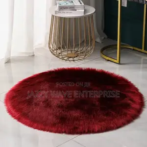 Round Fluffy Carpet