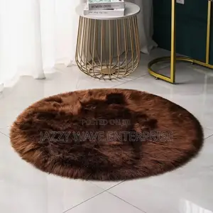 Round Fluffy Carpet