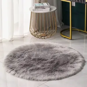 Round Fluffy Carpet