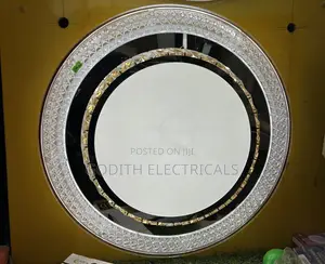 Modern Crystal Led Ceiling Light With 3 Colors 500mm