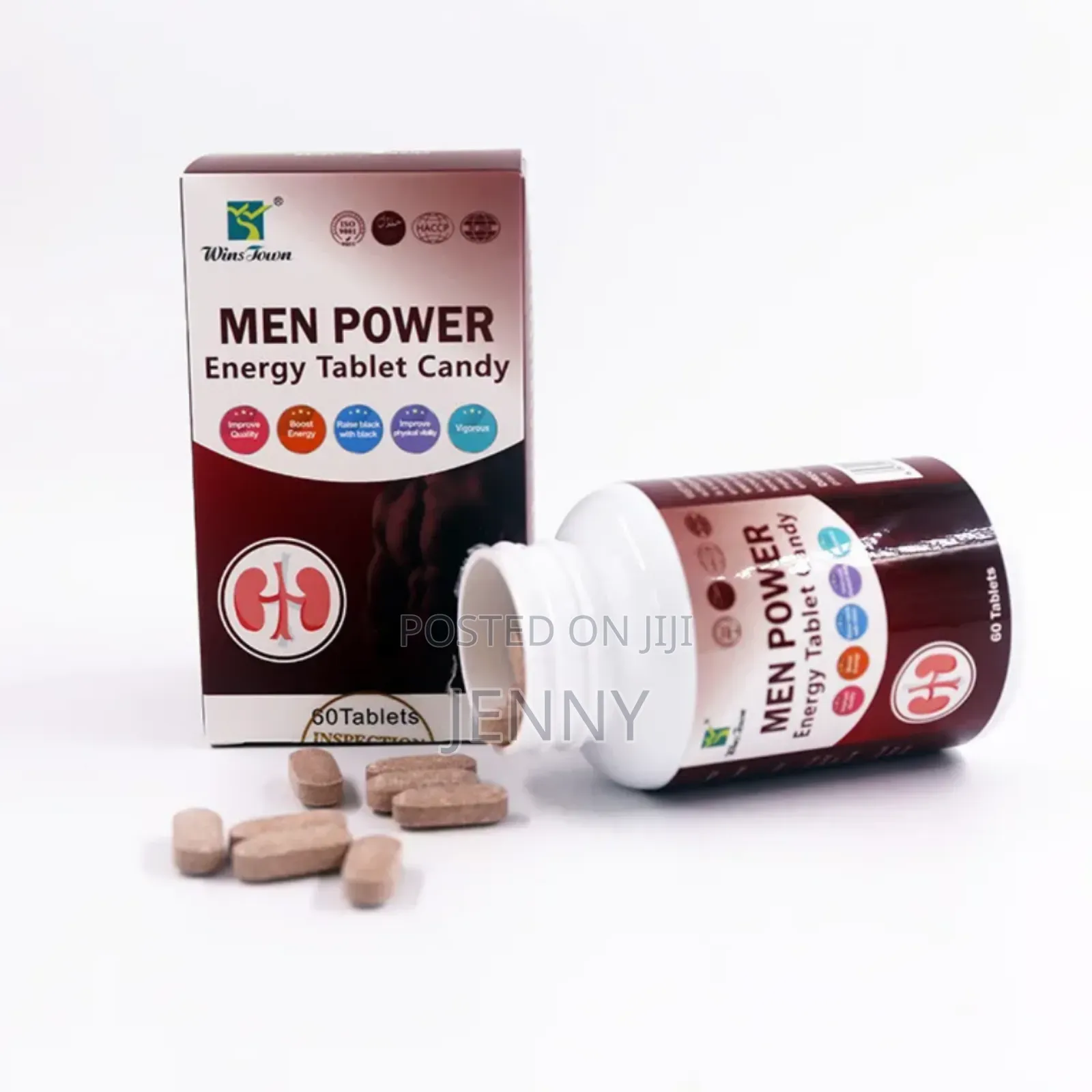 Men Energy Booster Candy Tablets