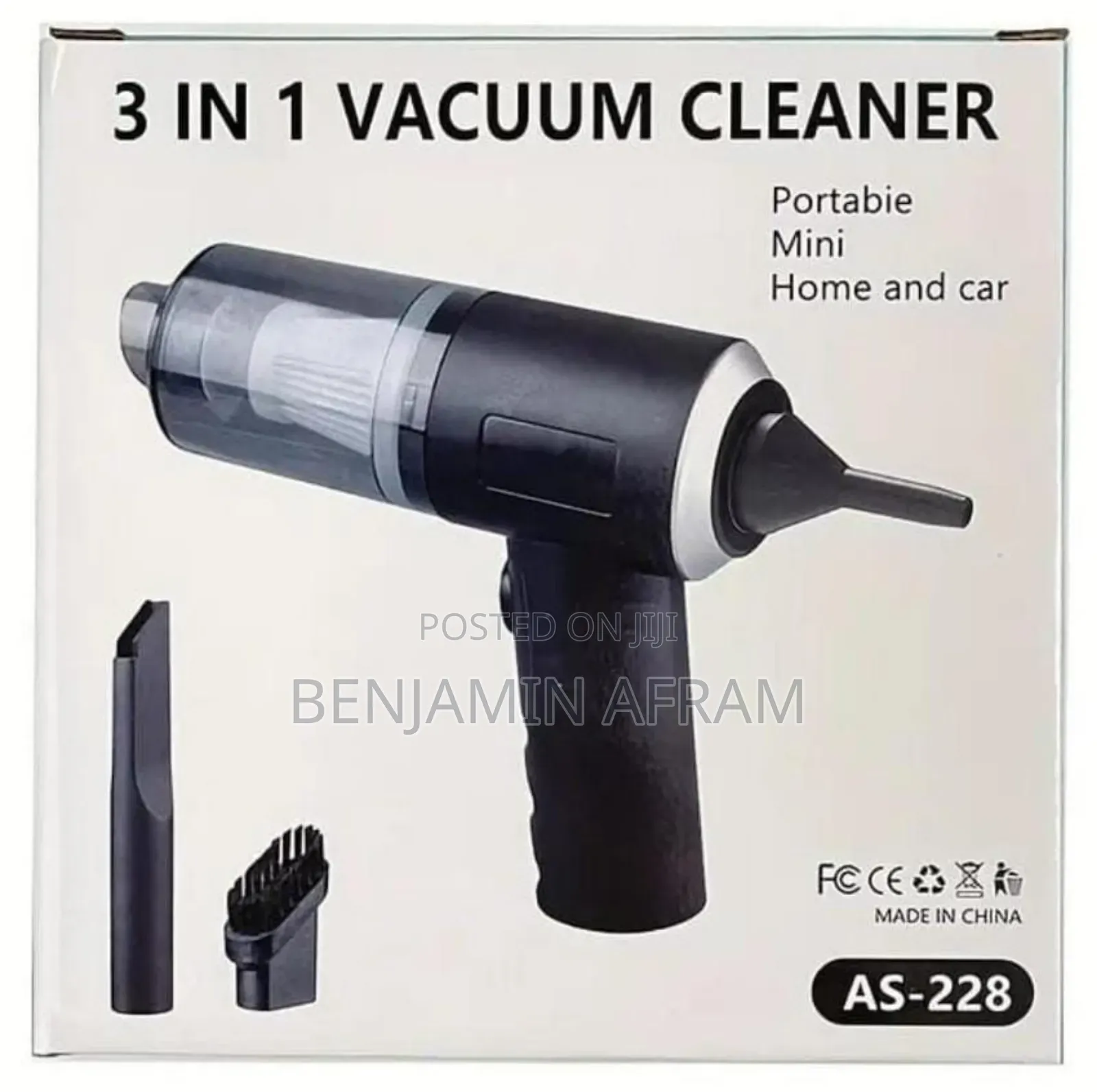 3 in 1 Portable Mini Vacuum Cleaner