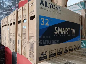 Brand New 32" Frameless Ailyons Smart Tv Digital Satellite Android 14