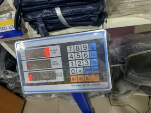 24hr Rechargeable 200kg Digital Platform Scale (Calibration Available)