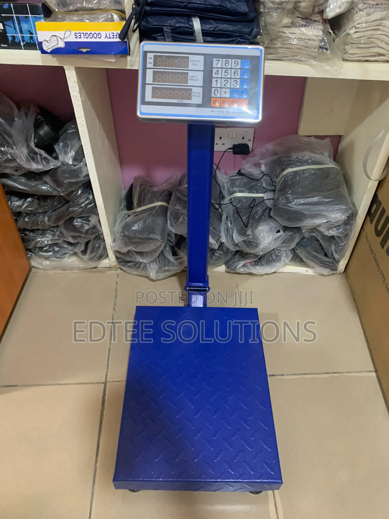 24hr Rechargeable 200kg Digital Platform Scale (Calibration Available)