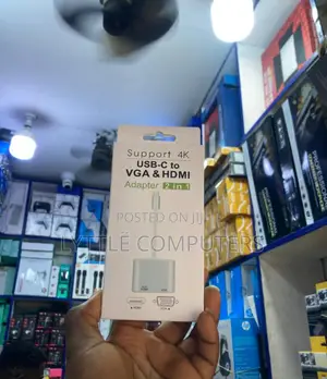 Type C to Hdmi/Vga Adapter 2in1