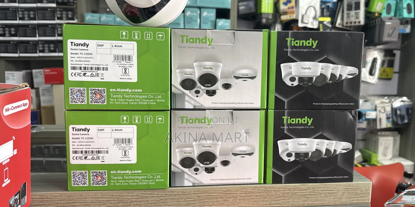 Tiandy 5mp Fisheye Dome Camera Tc-C35vn