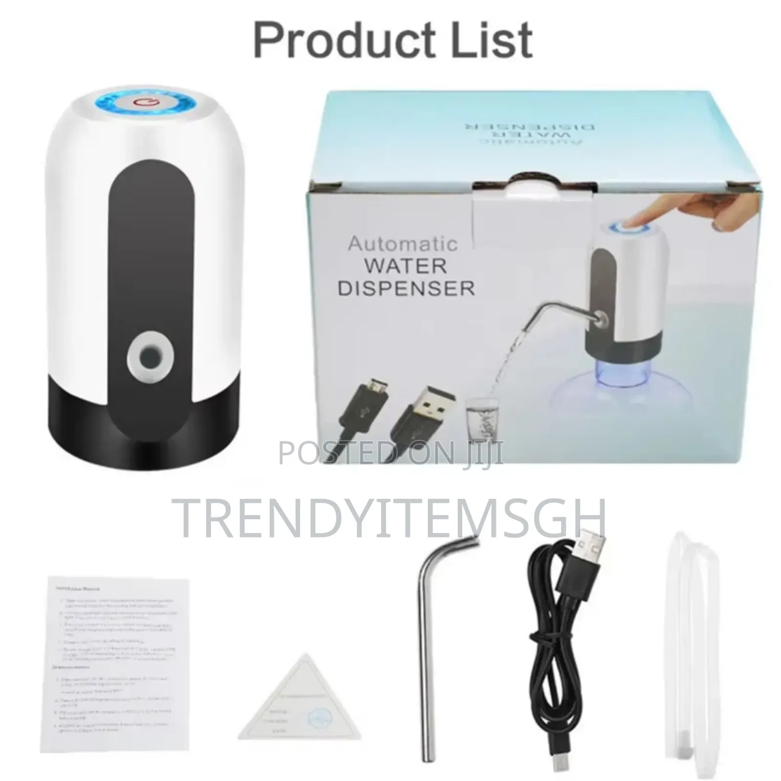 Rechargead Automatic Water Dispenser Pump