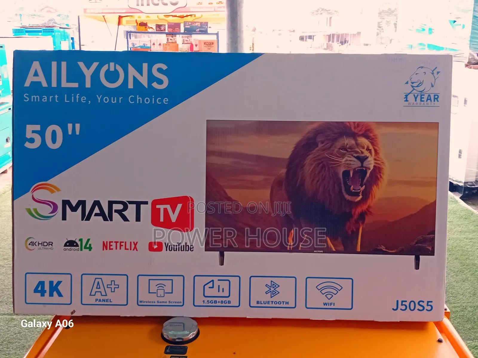 Big Screen Living Ailyons 50inches Tv Cool