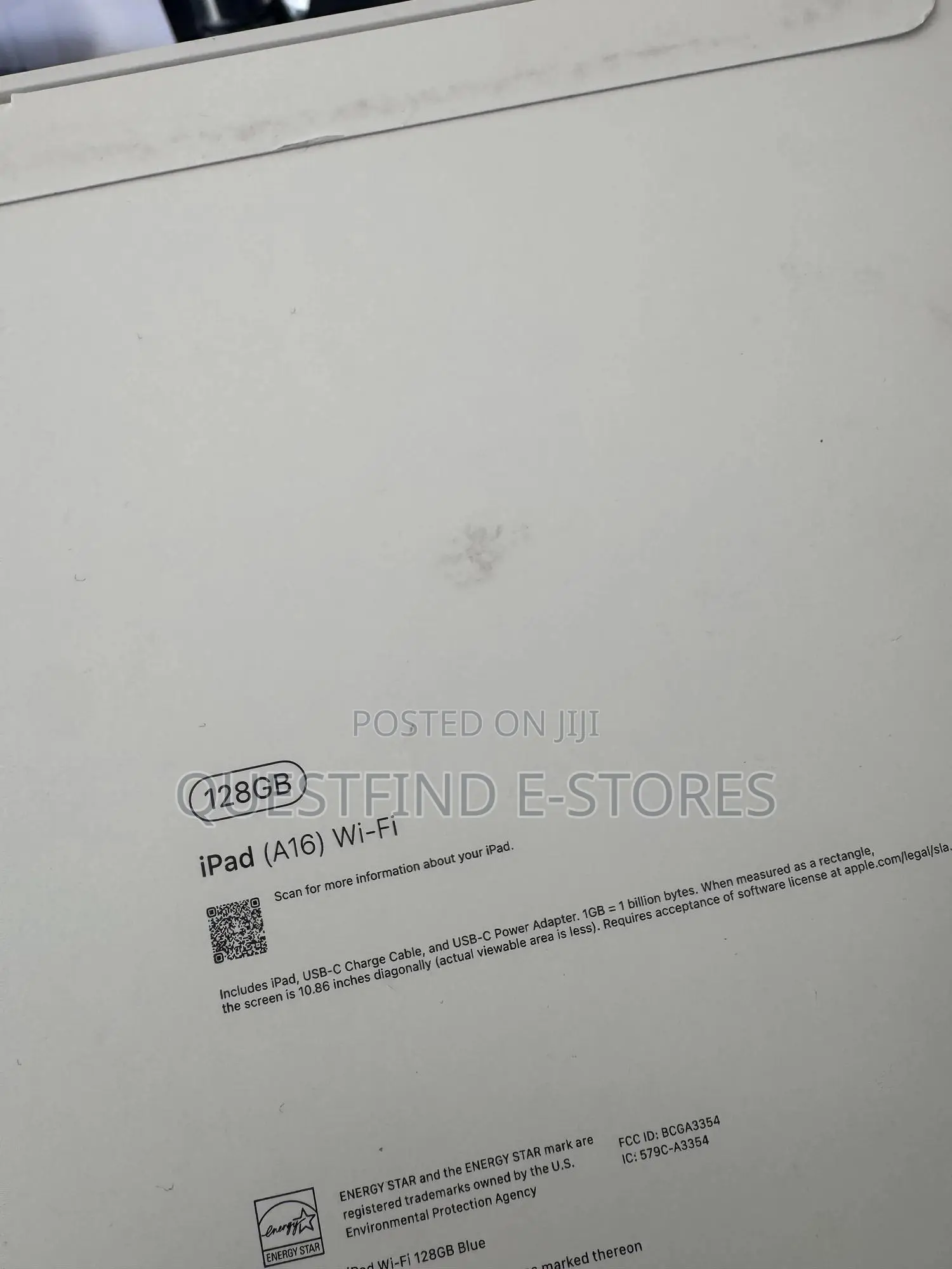 New Apple iPad (2025) 128 GB Blue