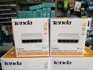 Tenda 5 Port Desktop Switch 10/100 MBPS S105