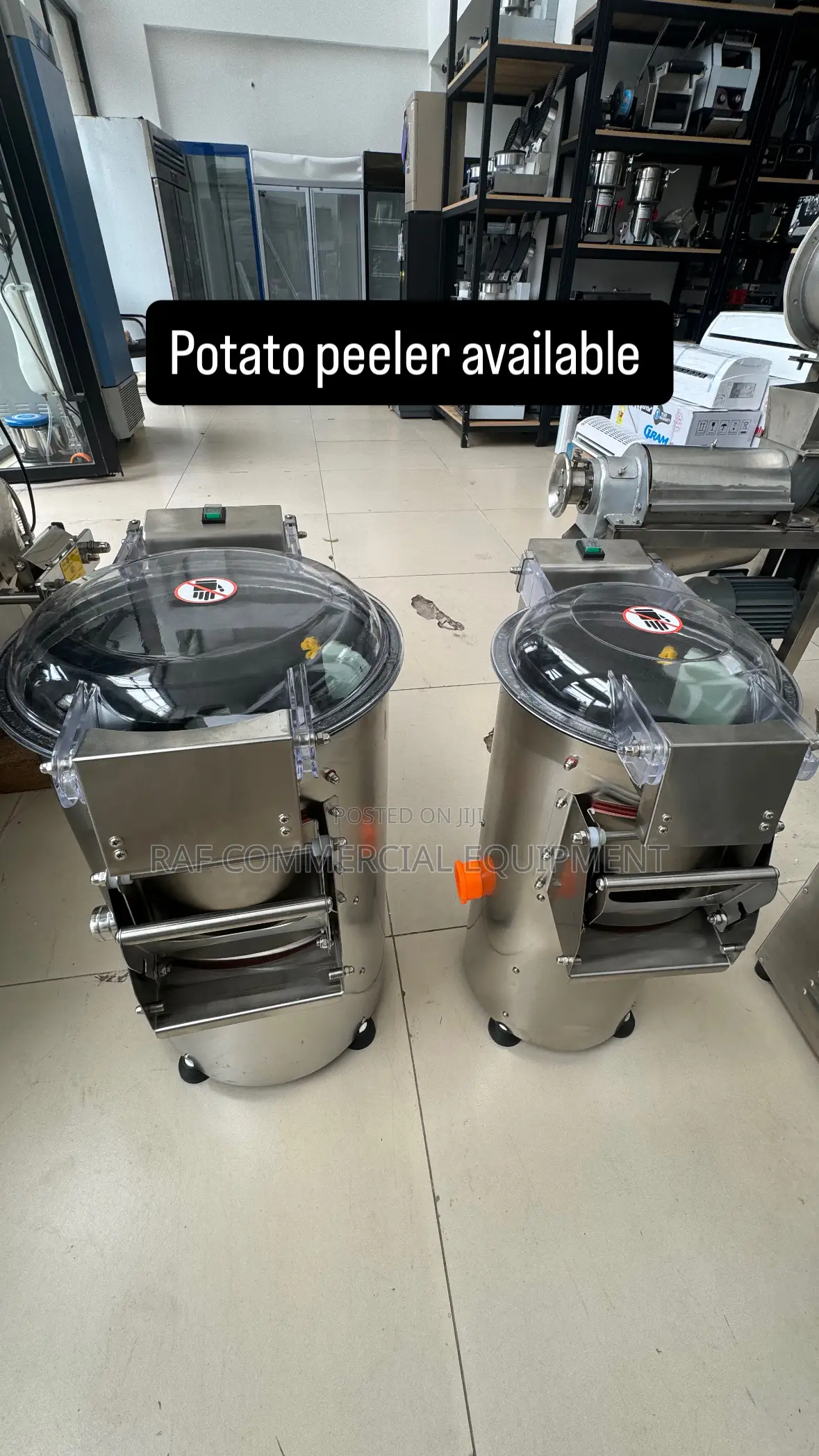Commercial Potato Peeler