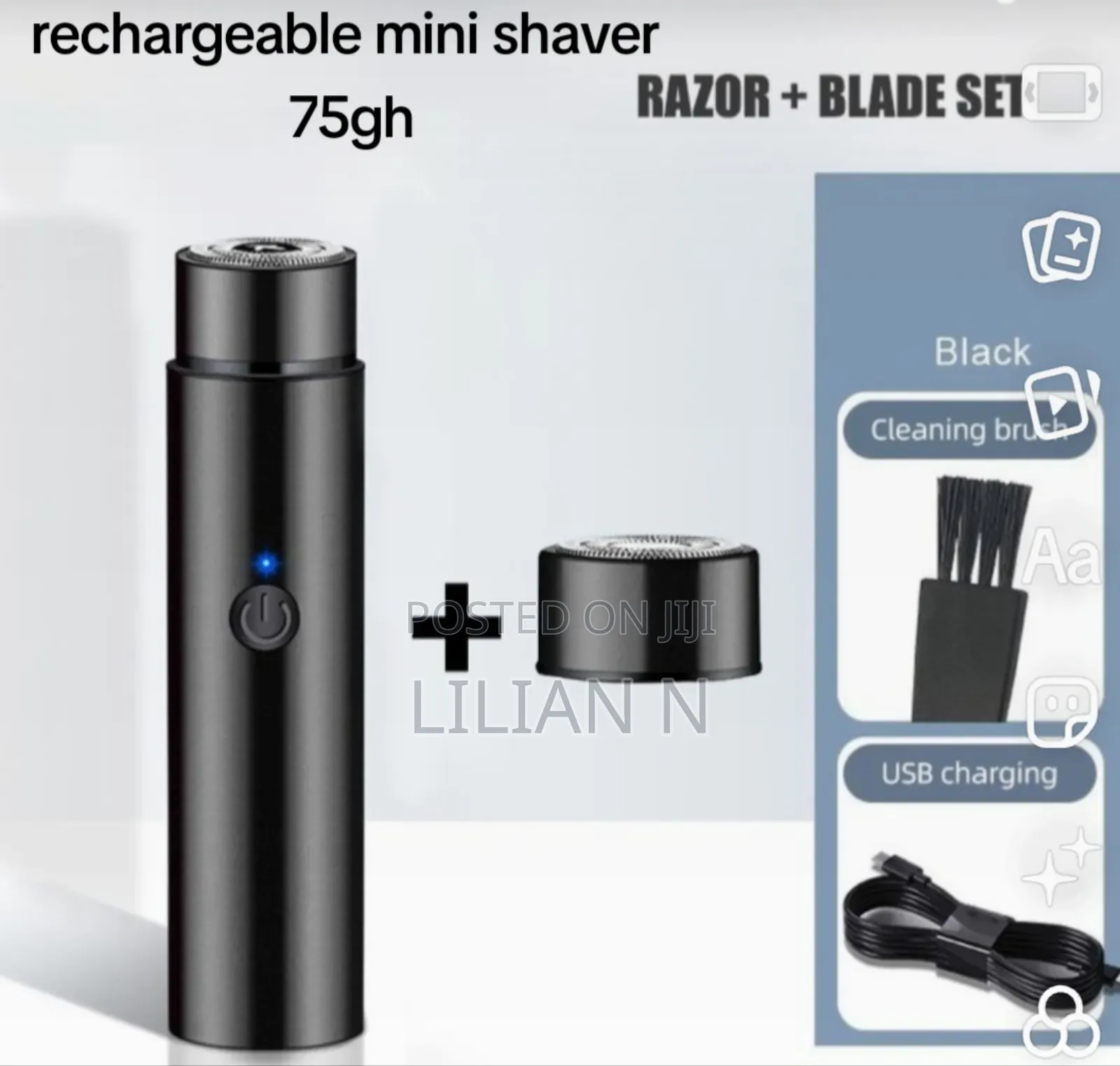 Rechargeable Mini Shaver