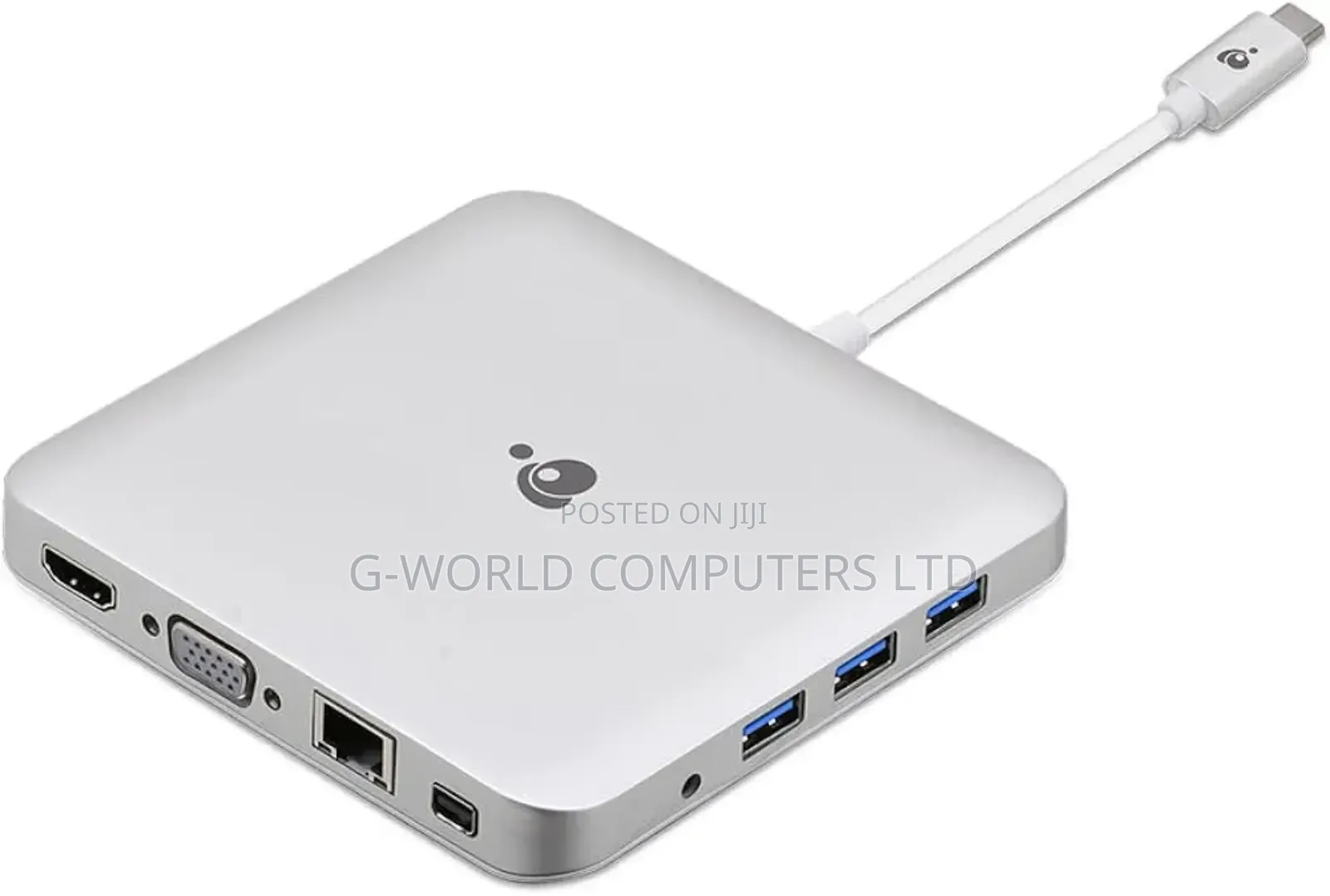 Iogear Compact Usb-C Docking Station With Power Pass-Thru (Gud3c03)