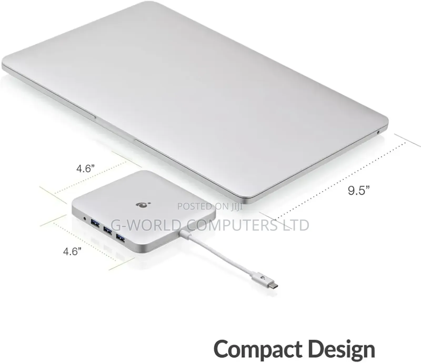 Iogear Compact Usb-C Docking Station With Power Pass-Thru (Gud3c03)