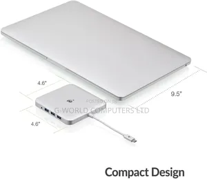 Iogear Compact Usb-C Docking Station With Power Pass-Thru (Gud3c03)