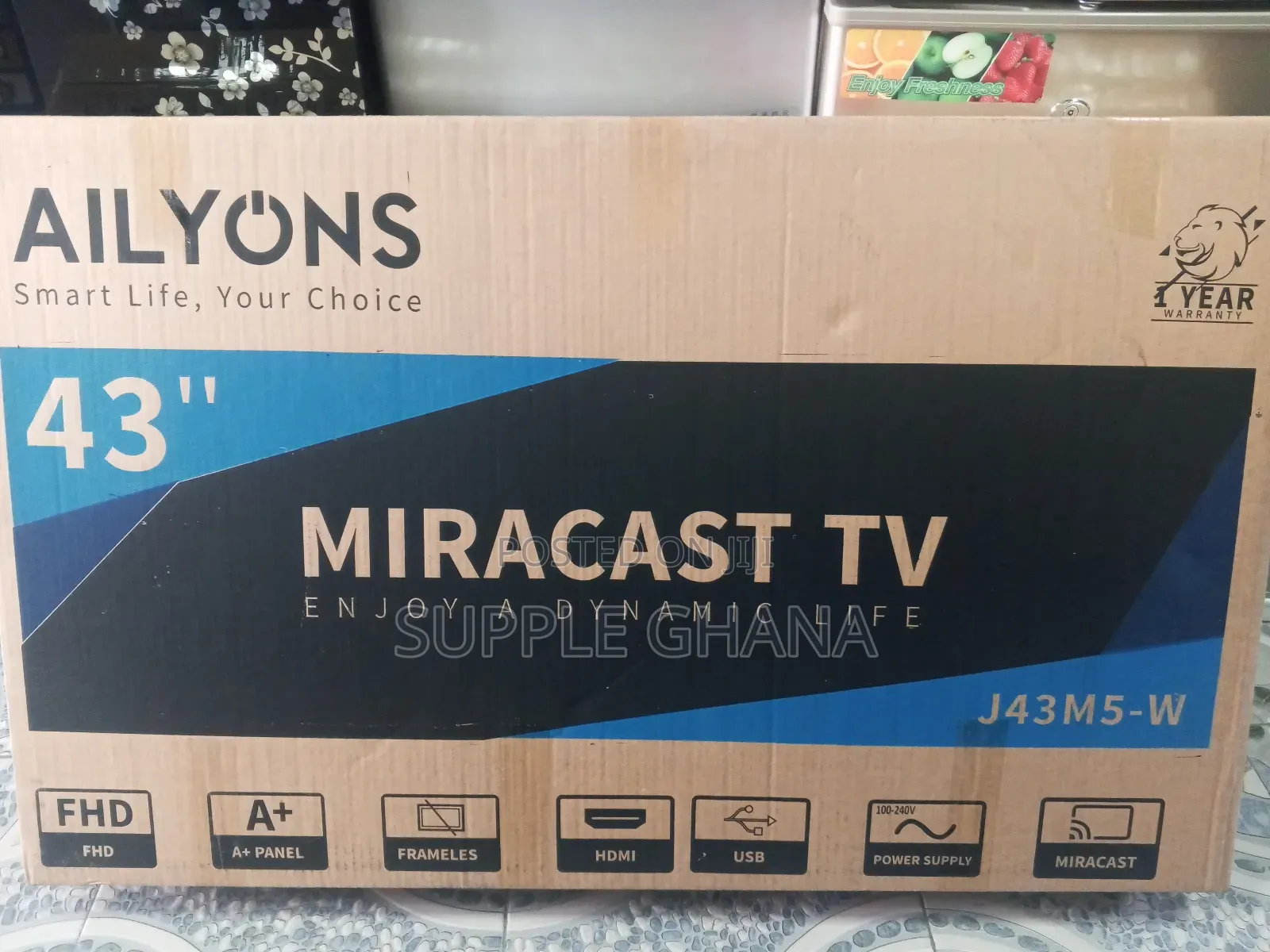 Ailyons 43 Miracast Led Tv Full Hd
