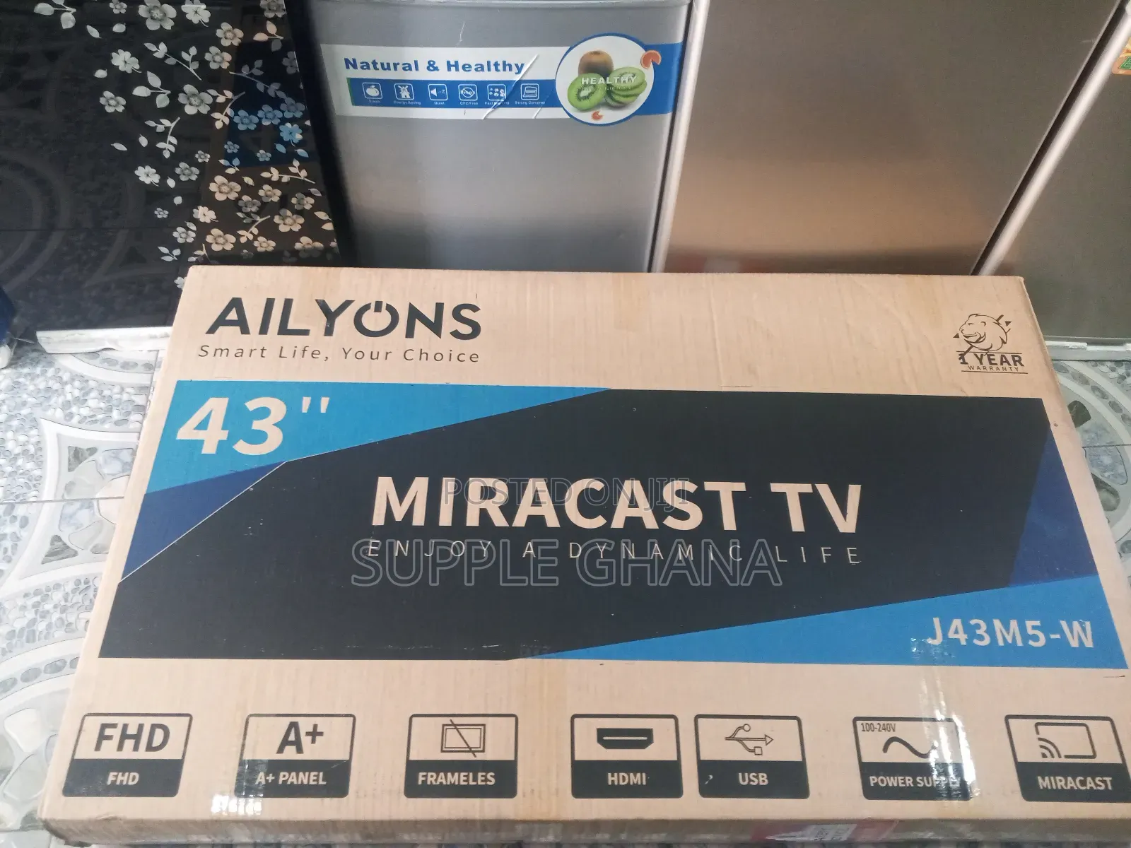 Enhanced Visual Experience Ailyons 43 Miracast Led Tv