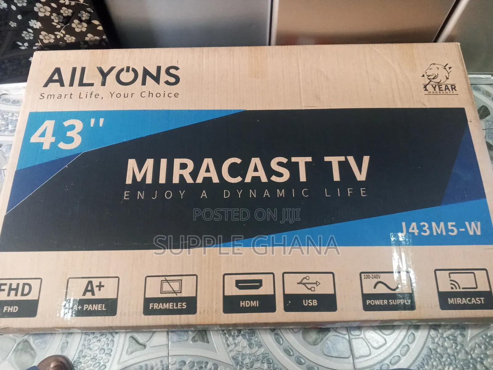 Enhanced Visual Experience Ailyons 43 Miracast Led Tv