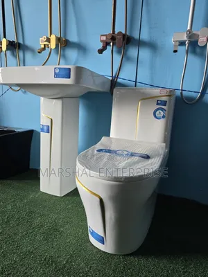 Design Wc With Hand-wash Basin