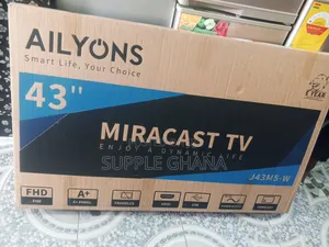 Frameless Designed Ailyons 43 Miracast Tv