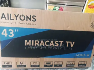 Frameless Designed Ailyons 43 Miracast Tv