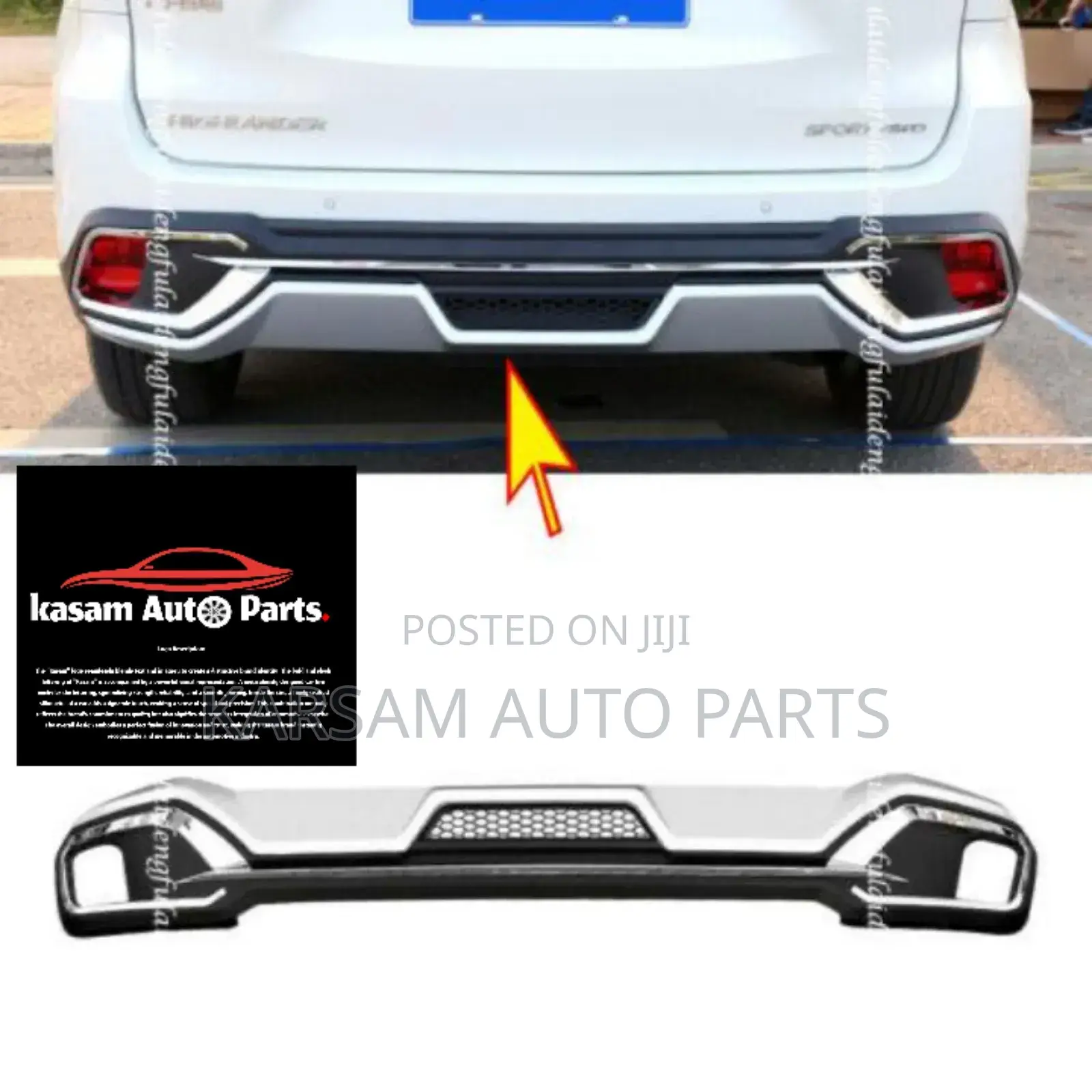 Highlander 2019 Abs Bumper Protector Set