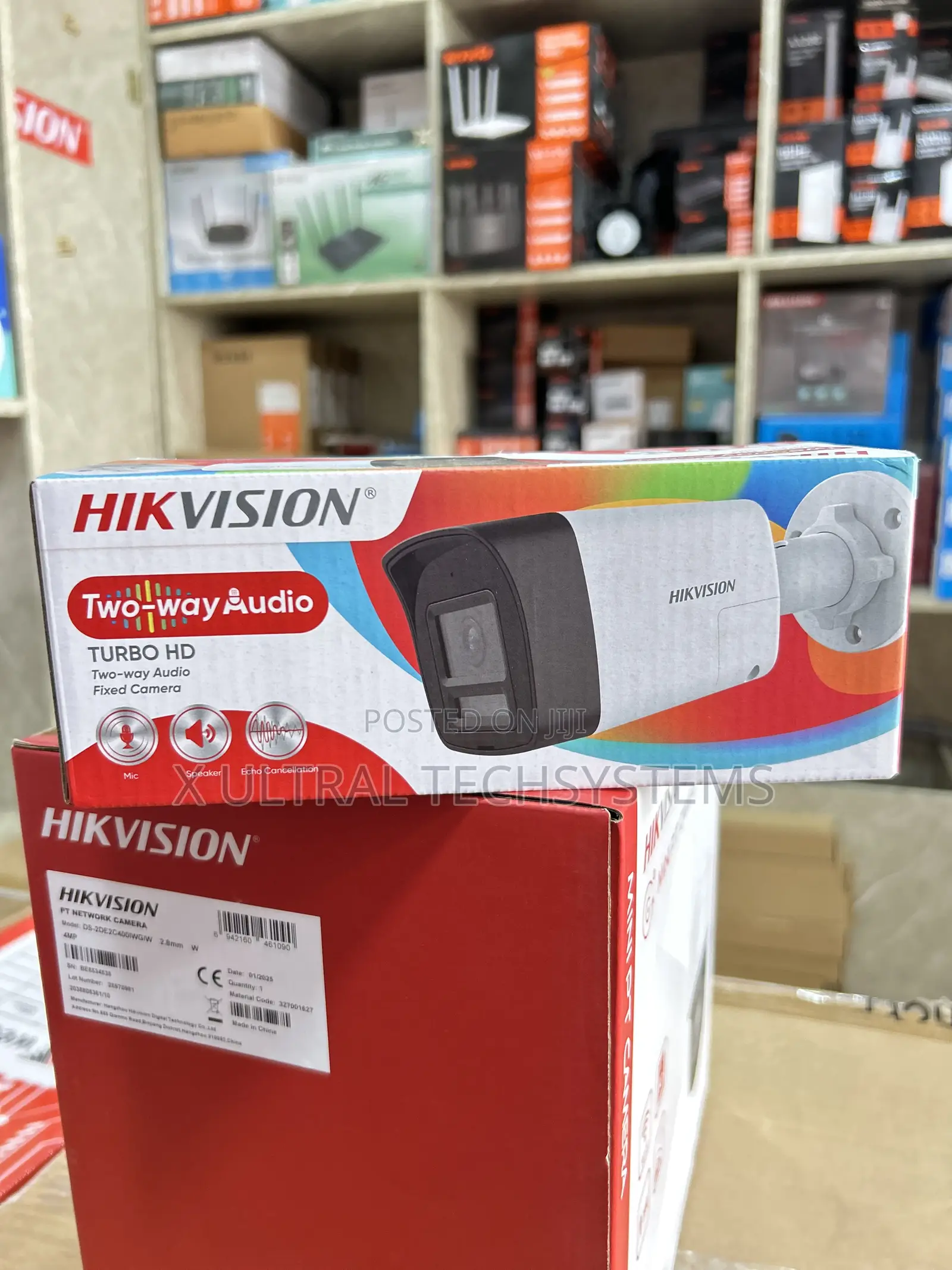 Hikvision Ds-2ce16d0t-lpxts 2mp Two Way Audio Siren