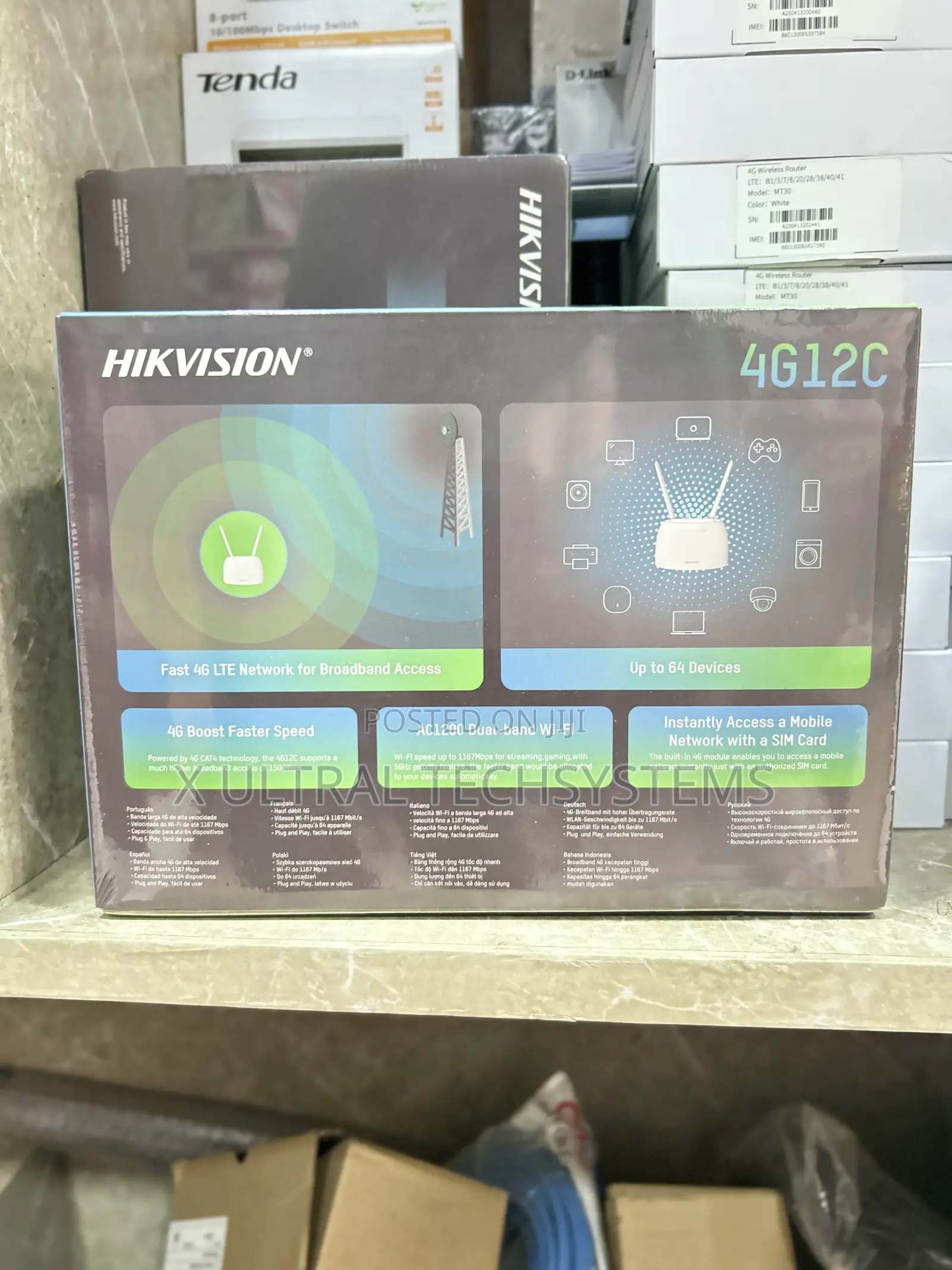 Hikvision 4g Router Dual Band Wifi