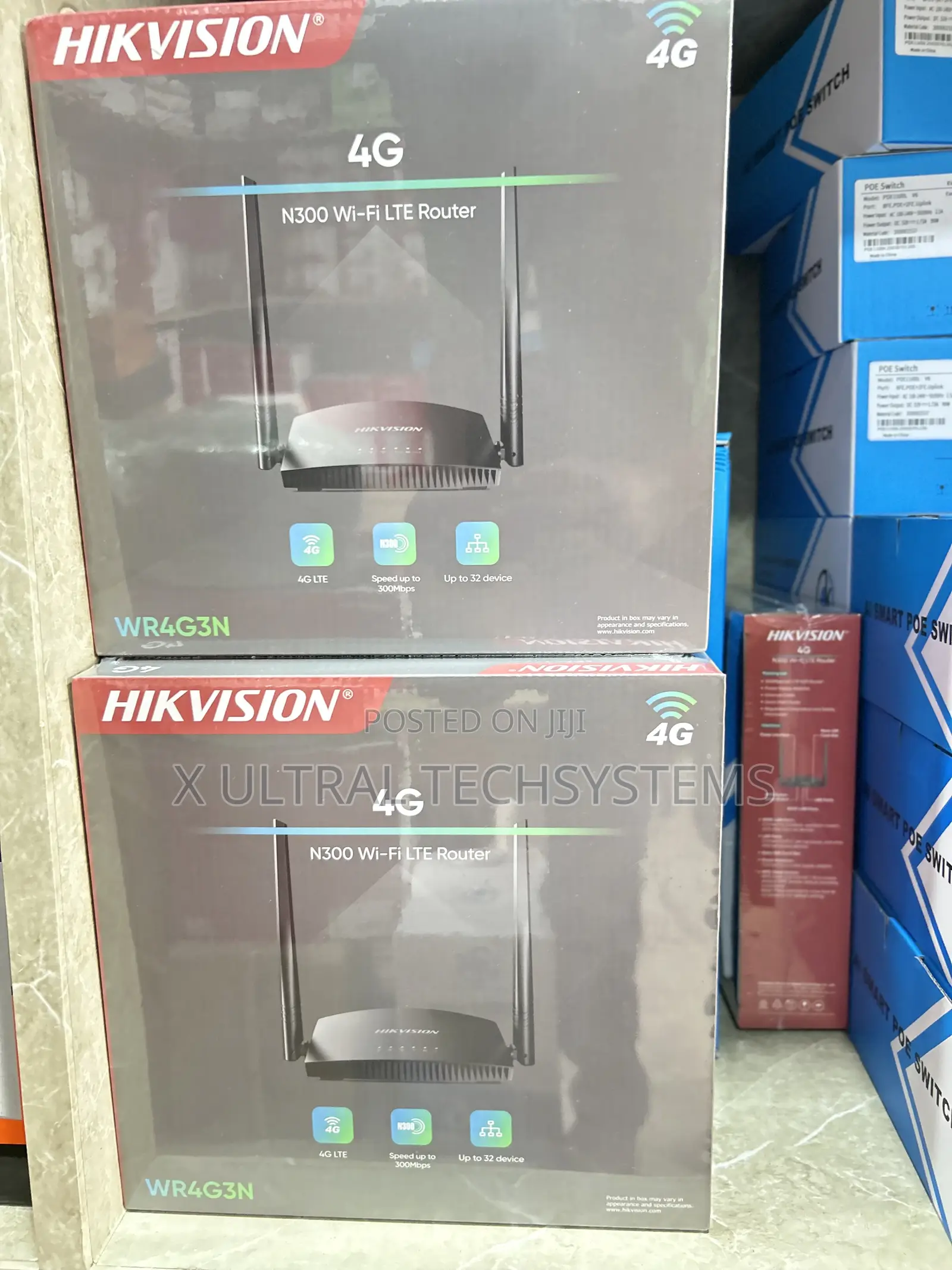 Hikvision 4g Universal N300 Wifi Router