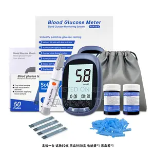 Blood Glucose Monitor (Meter) /Sugar Test Kit (With Strips and Lancets