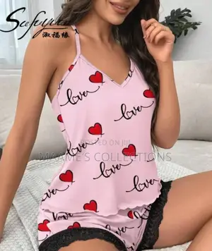 Casual Womens Pajama Set