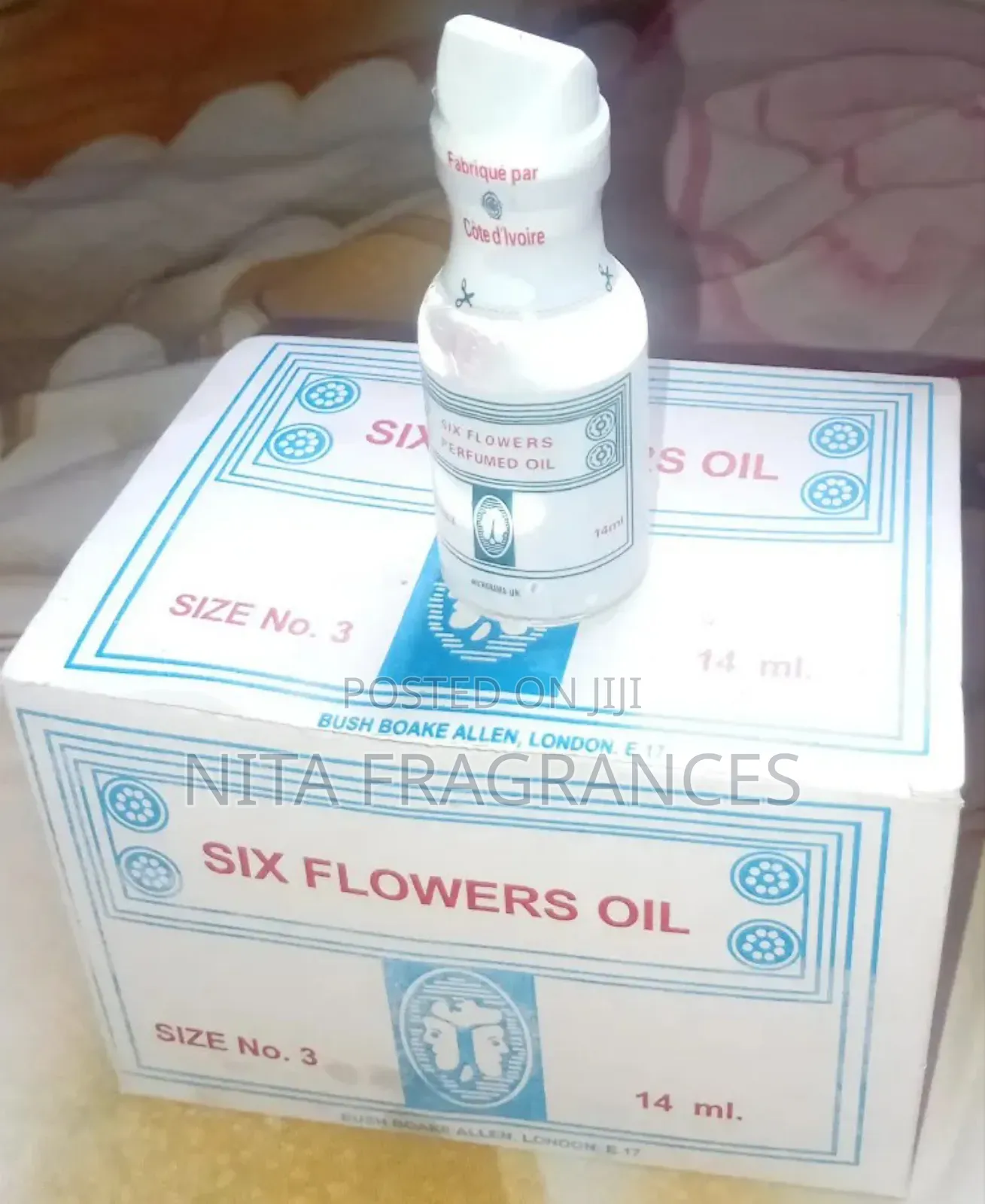 Six Flowers Perfumed Oil