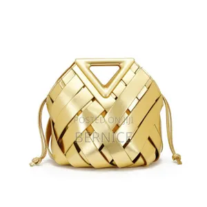 Unique Woven Leather Bag