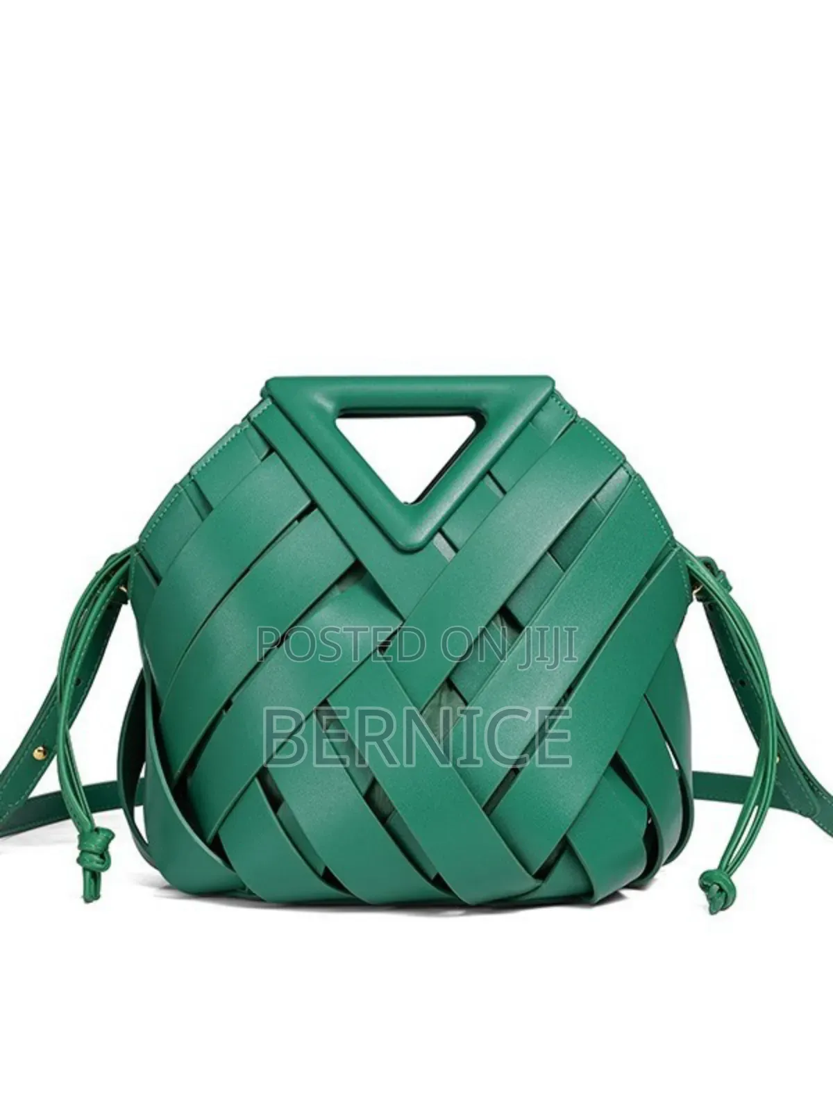 Unique Woven Leather Bag