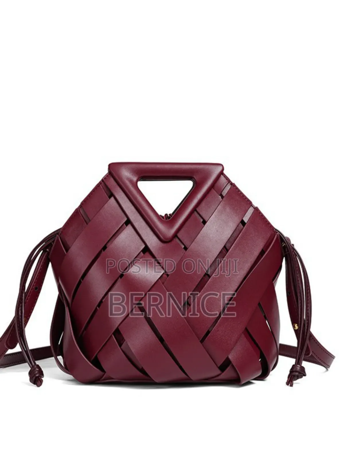 Unique Woven Leather Bag